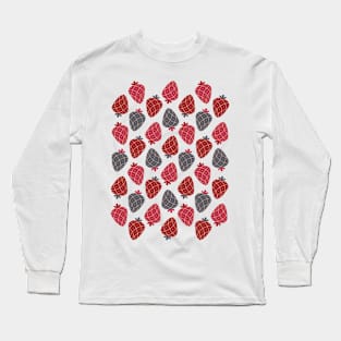 Yummy Strawberry Long Sleeve T-Shirt